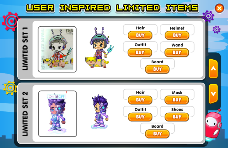 Robot User Inspired Limiteds 1