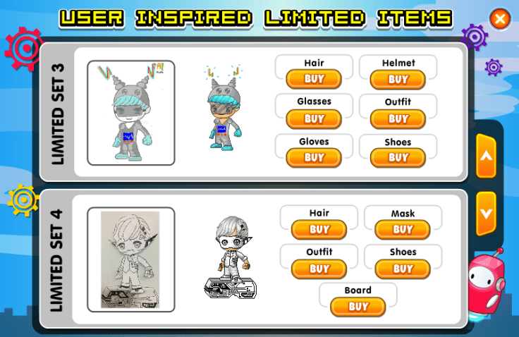 Robot User Inspired Limiteds 2