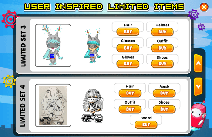 Robot User Inspired Limiteds 4